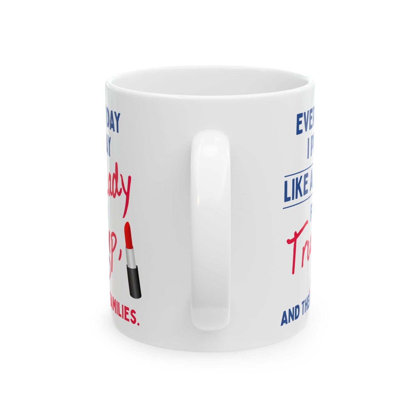 Donald John Trump. - JD Vance - I Pray - Lady - Mug - 11oz - [209]