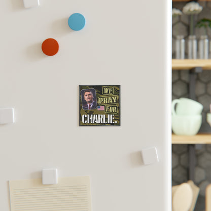 Charlie Kirk - We The People - The Man Cave Magnet - 3'' - [19]