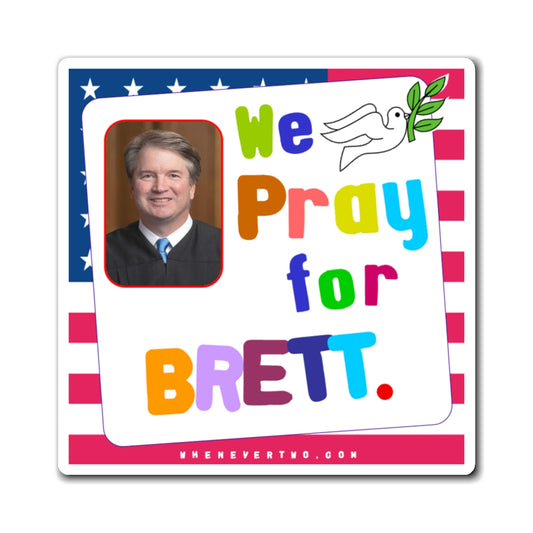 Brett M. Kavanaugh - Judiciary Supreme Court Associate Justice - Noah's Rainbow Magnet - 3'' - [140]