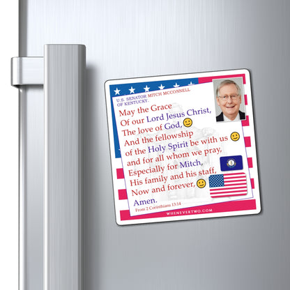 Mitch McConnell - Legislative Senator Kentucky - The Benediction Blessing Magnet - 4'' - [244]