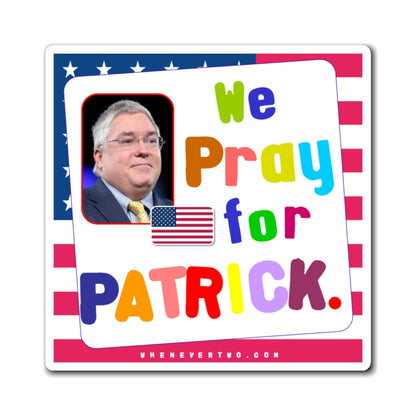 Patrick Morrisey - State Executive Governor West Virginia - Noah's Rainbow Magnet - 3'' - [299]