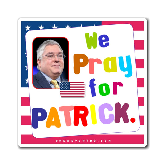 Patrick Morrisey - State Executive Governor West Virginia - Noah's Rainbow Magnet - 3'' - [299]