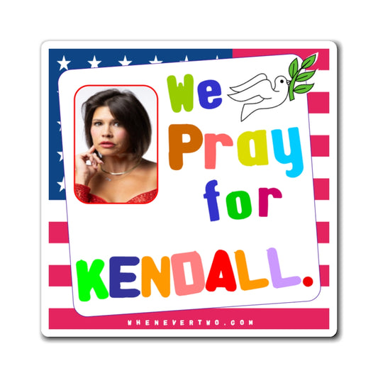 Kendall Bailey - We The People - Noah's Rainbow Magnet - 3'' - [190]