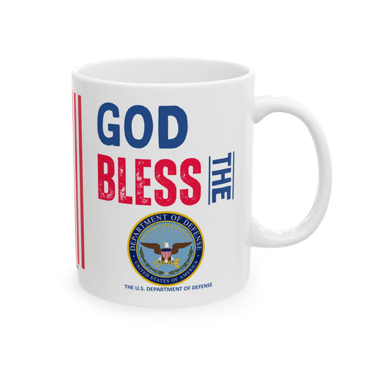 Defense - Cabinet - God Bless -  Mug - 11 oz