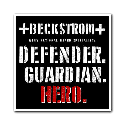 Sarah Beckstrom RIP - Families Of The Fallen - The Hero Magnet - 3''