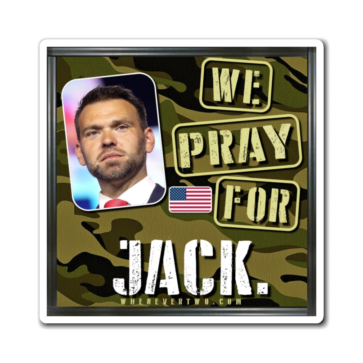 Jack Posobiec - We The People - The Man Cave Magnet - 3'' - [178]