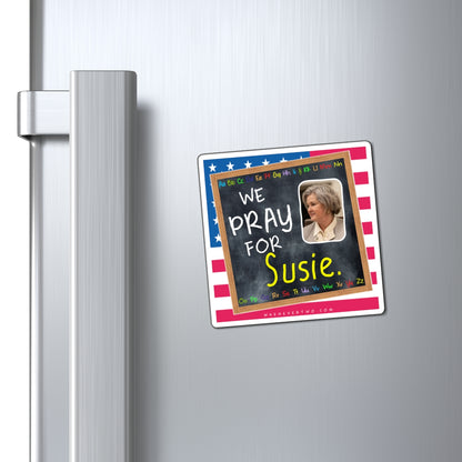 Susie Wiles - Executive Cabinet White House Chief of Staff - The Blackboard Magnet - 3'' - [135]