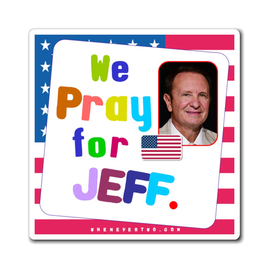 Jeff Landry - State Executive Governor Louisiana - Noah's Rainbow Magnet - 3'' - [282]
