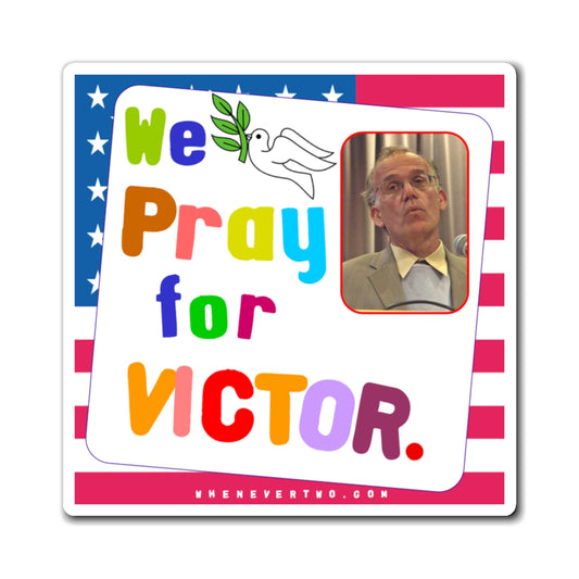Victor Davis Hansen - We The People - Noah's Rainbow Magnet - 3'' - [104]