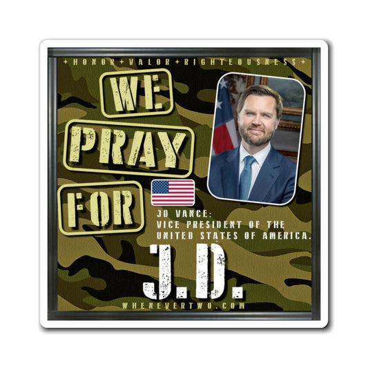 JD Vance - Executive Cabinet Vice President - The Man Cave Magnet - 3'' - [115]
