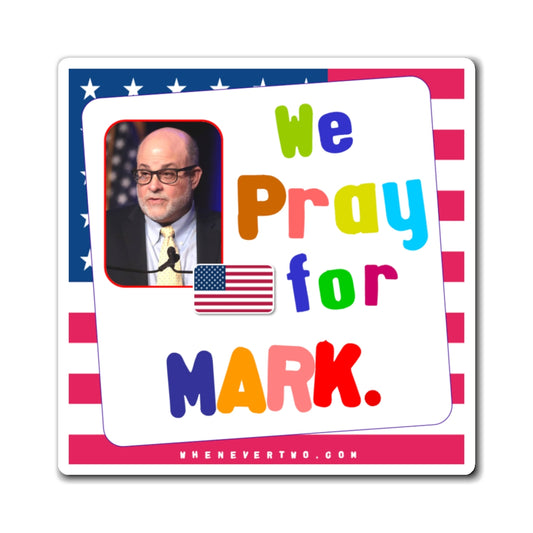 Mark Levin - We The People - Noah's Rainbow Magnet - 3'' - [70]