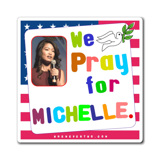 Michelle Malkin - We The People - Noah's Rainbow Magnet - 3'' - [76]
