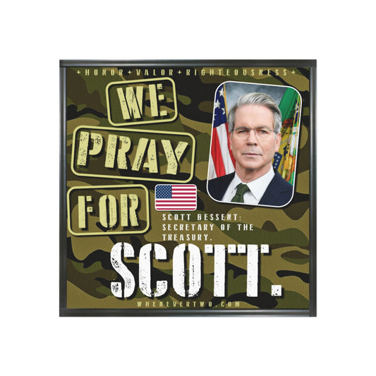 Scott Bessent - Executive Cabinet Secretary of the Treasury - The Man Cave Magnet - 3'' - [117]