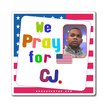 CJ Pearson - We The People - Noah's Rainbow Magnet - 3'' - [21]