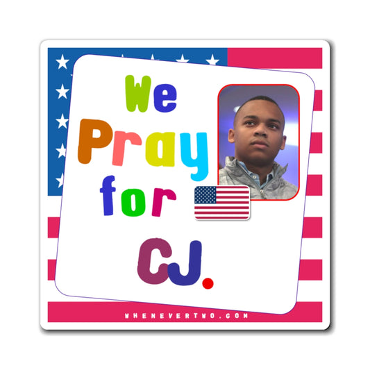 CJ Pearson - We The People - Noah's Rainbow Magnet - 3'' - [21]