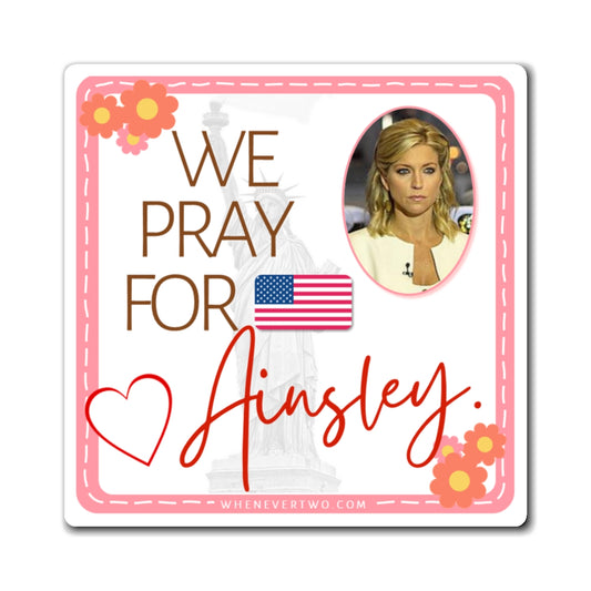 Ainsley Earhardt - We The People - The Girl Cave Magnet - 3'' - [1]