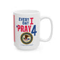 U.S. Federal Bureau of Prisons - Major Agencies - I Pray - Mug - 15 oz