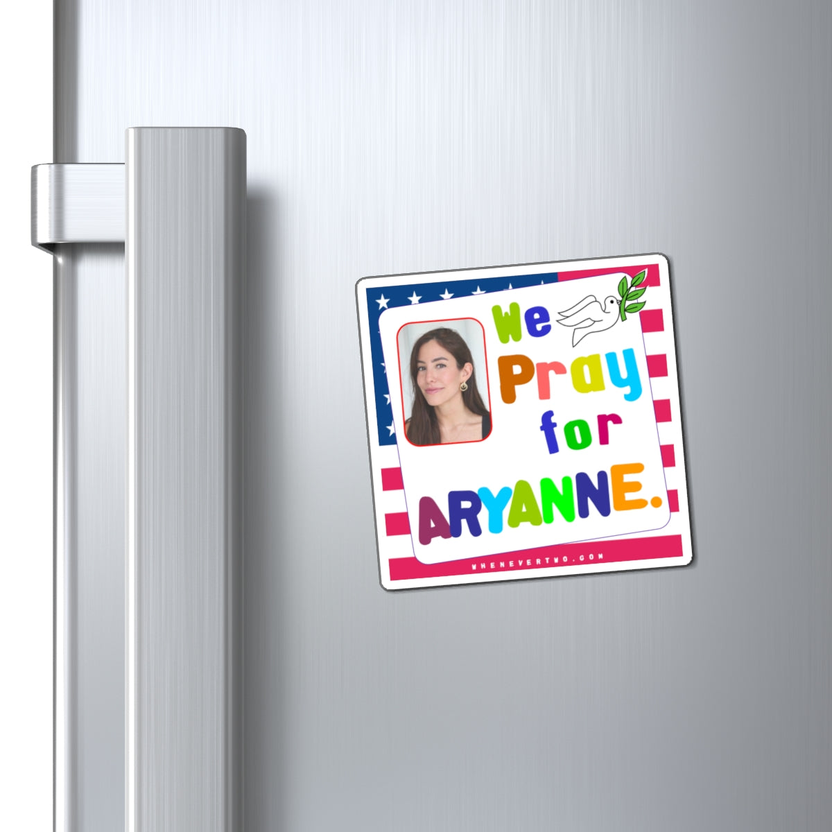 Arynne Wexler - We The People - Noah's Rainbow Magnet - 3'' - [318]