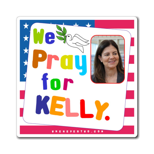 Kelly Ayotte - State Executive Governor New Hampshire - Noah's Rainbow Magnet - 3'' - [288]