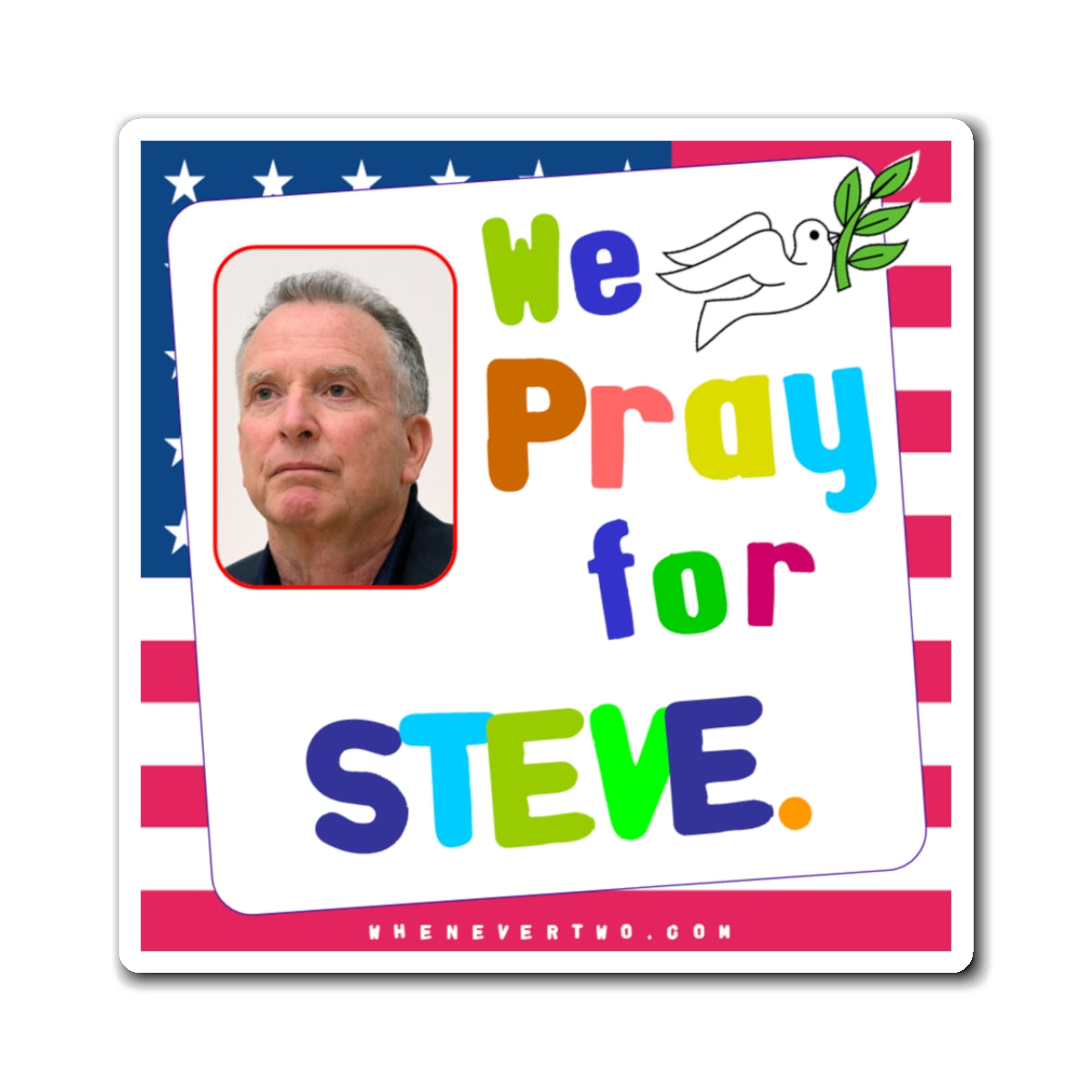 Steve Witkoff - Executive - US Special Envoy to Middle East - Noah's Rainbow Magnet - 3'' - [331]