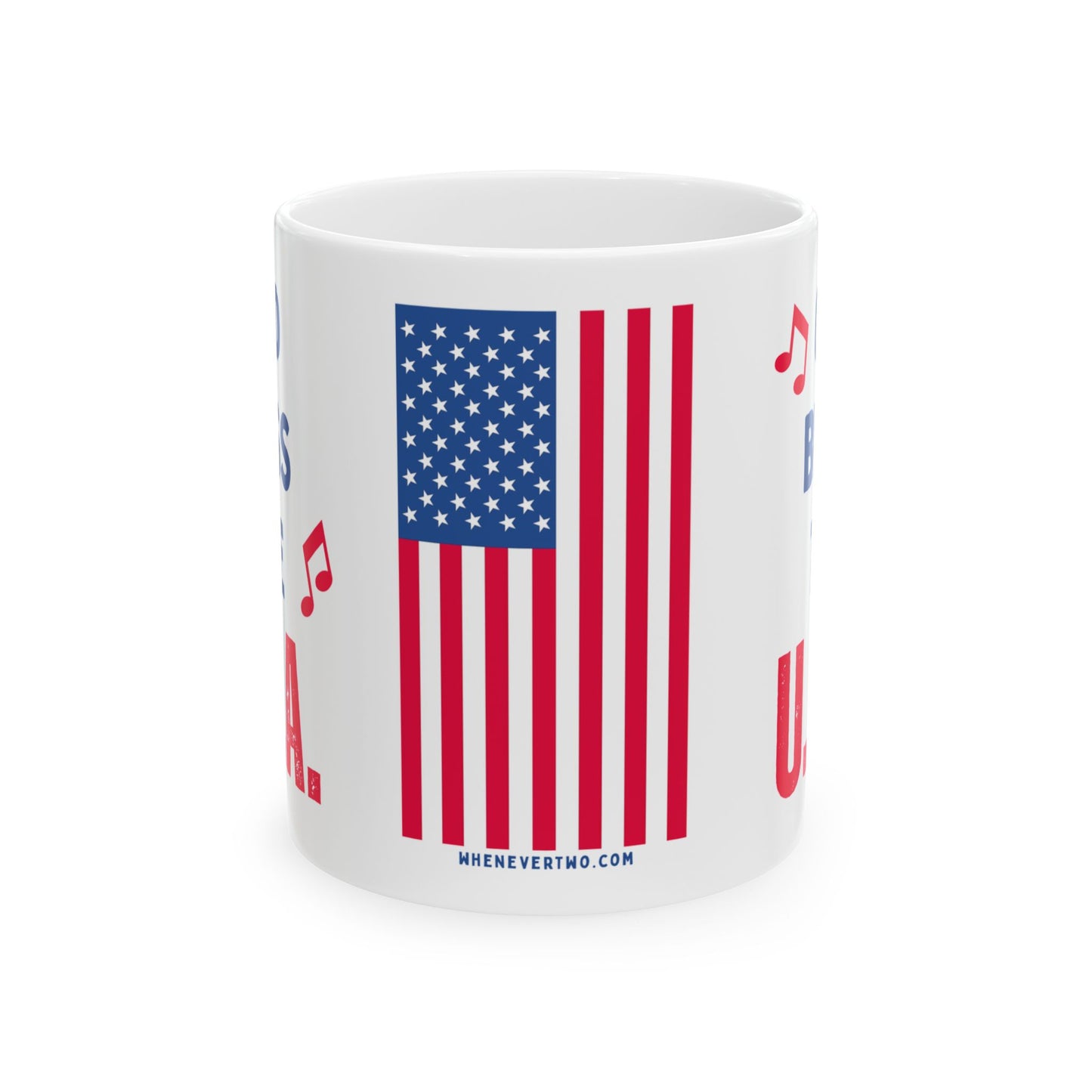 Donald John Trump. - Executive White House President of the United States of America - God Bless - Mug - 11oz - [209]
