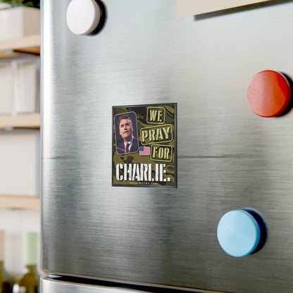 Charlie Kirk - We The People - The Man Cave Magnet - 3'' - [19]