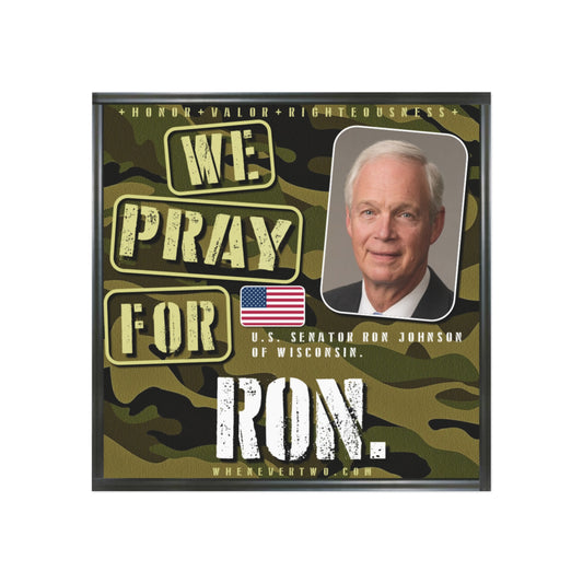 Ron Johnson - Legislative Senator Wisconsin - The Man Cave Magnet - 3'' - [237]