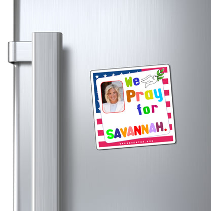 Savannah Chrisley - We The People - Noah's Rainbow Magnet - 3'' - [91]
