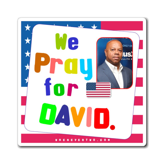 David Webb - We The People - Noah's Rainbow Magnet - 3'' - [25]