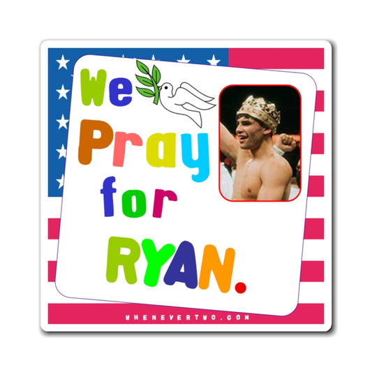 Ryan Garcia - We The People - Noah's Rainbow Magnet - 3'' - [90]