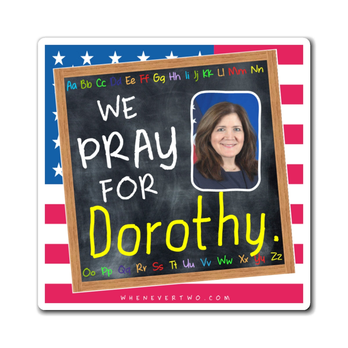 Dorothy Shea - Executive Cabinet Ambassador to the United Nations - The Blackboard Magnet - 3'' - [133]