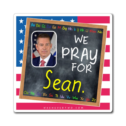Sean Duffy - Executive Cabinet Secretary of Transportation - The Blackboard Magnet - 3'' - [124]