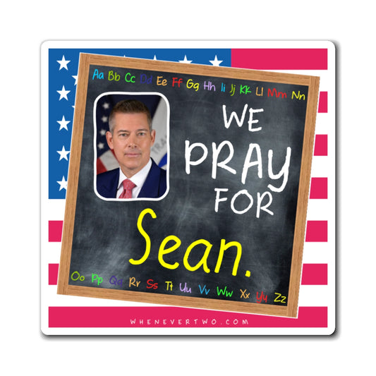Sean Duffy - Executive Cabinet Secretary of Transportation - The Blackboard Magnet - 3'' - [124]