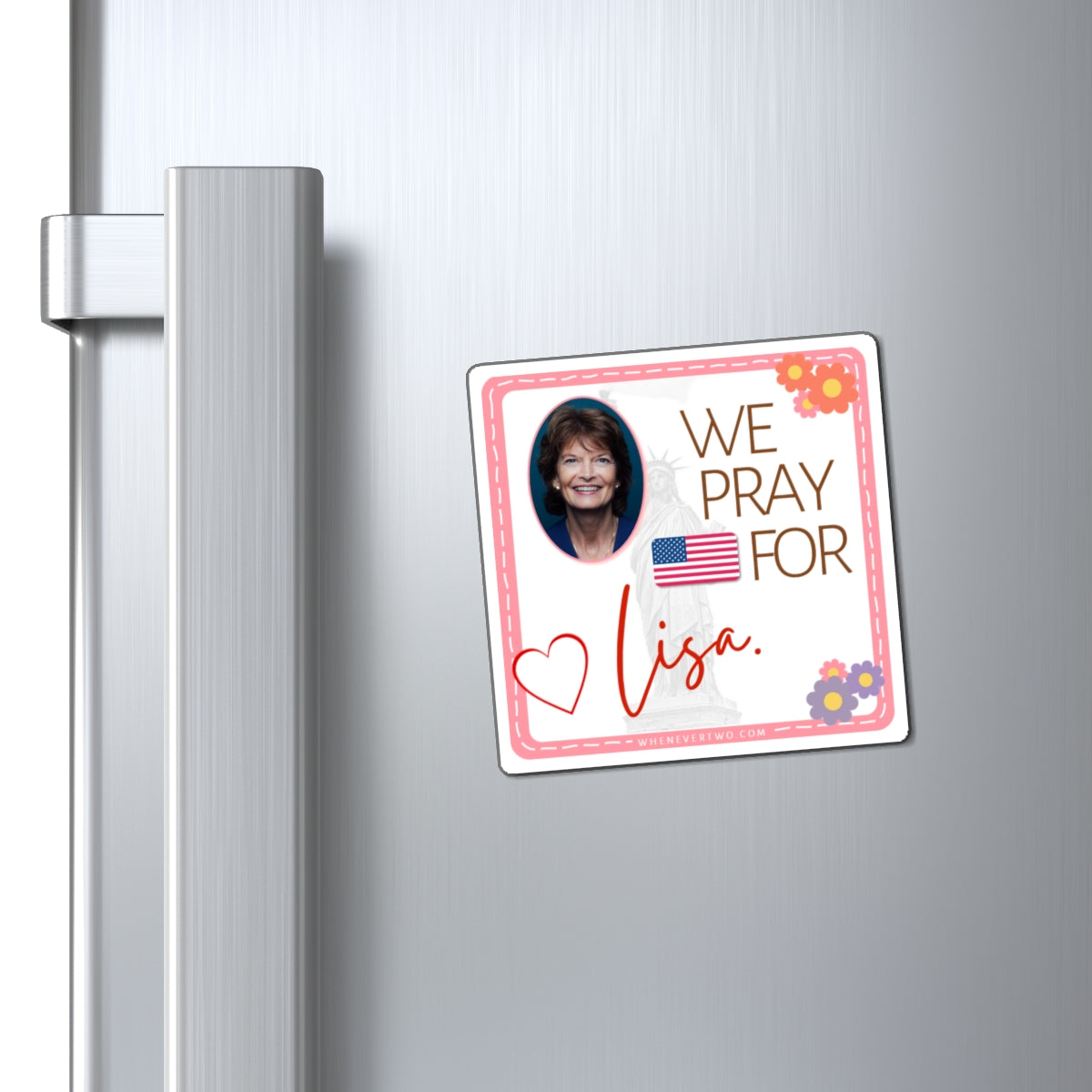 Lisa Murkowski - Legislative Senator Alaska - The Girl Cave Magnet - 3'' - [250]