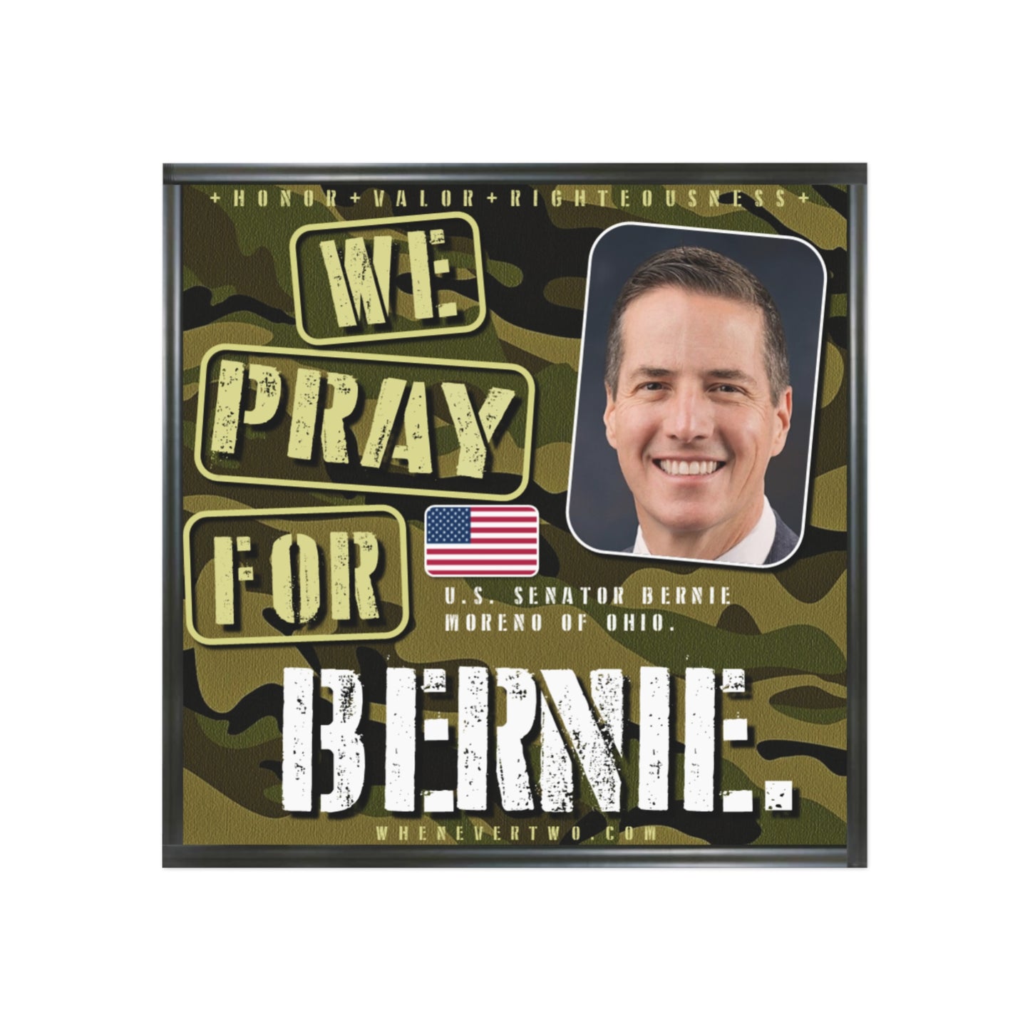 Bernie Moreno - Legislative Senator Ohio - The Man Cave Magnet - 3'' - [248]