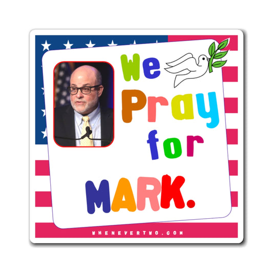Mark Levin - We The People - Noah's Rainbow Magnet - 3'' - [70]