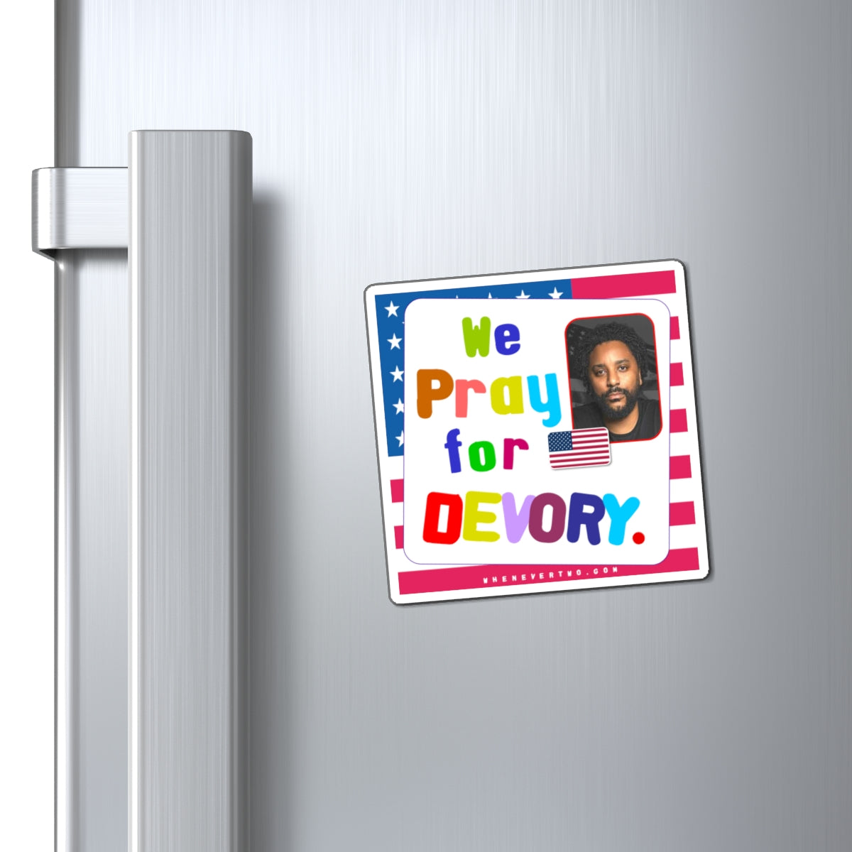 DeVory Darkins - We The People - Noah's Rainbow Magnet - 3'' - [205]