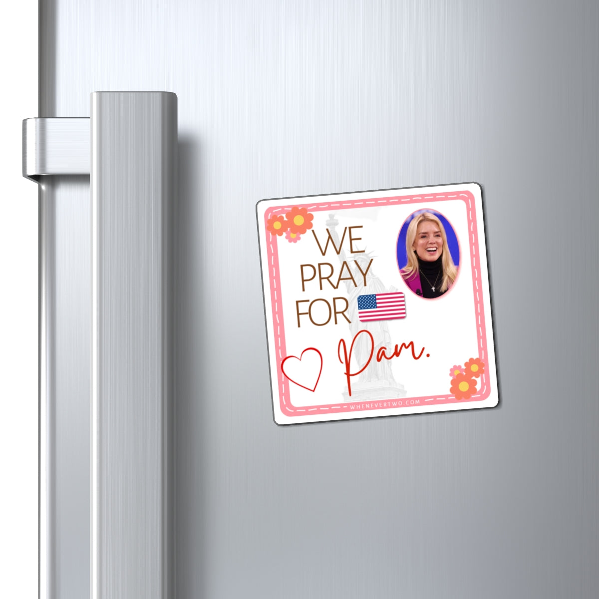 Pam Bondi - Executive Cabinet United States Attorney General - The Girl Cave Magnet - 3'' - [118]