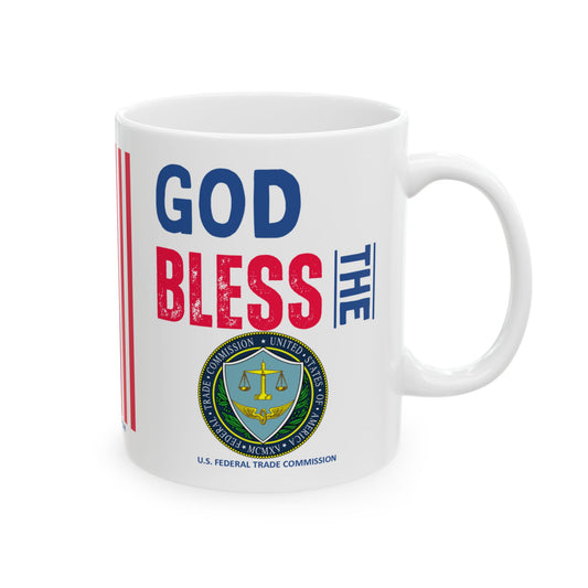 U.S. Federal Trade Commission - Major Agencies - God Bless -  Mug - 11 oz