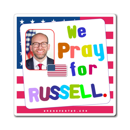 Russell Vought - Executive Cabinet Director of the Office of Management and Budget - Noah's Rainbow Magnet - 3'' - [130]