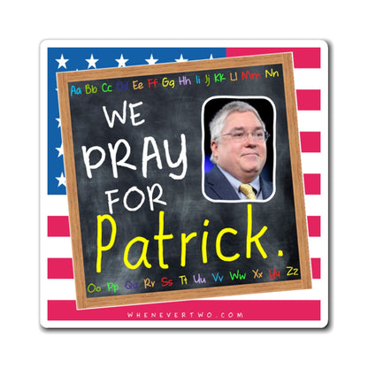 Patrick Morrisey - State Executive Governor West Virginia - The Blackboard Magnet - 3'' - [299]