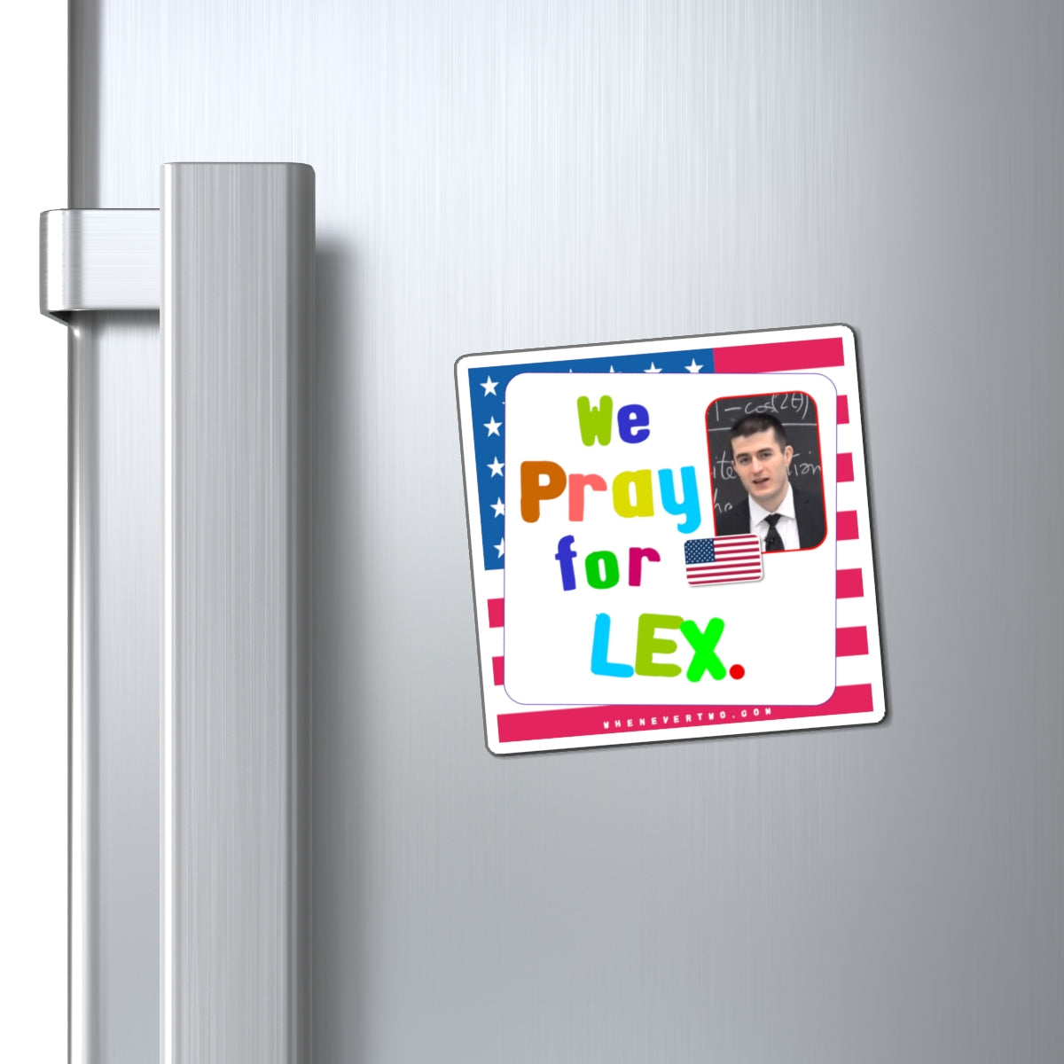 Lex Fridman - We The People - Noah's Rainbow Magnet - 3'' - [144]
