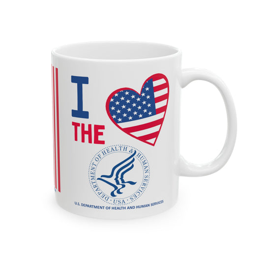 Health and Human Services - Cabinet - I Love -  Mug - 11 oz