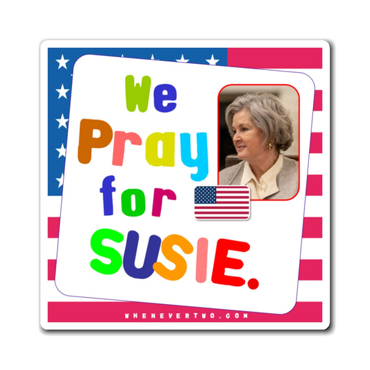 Susie Wiles - Executive Cabinet White House Chief of Staff - Noah's Rainbow Magnet - 3'' - [135]