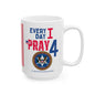 U.S. United States Marshals Service - Major Agencies - I Pray - Mug - 15 oz