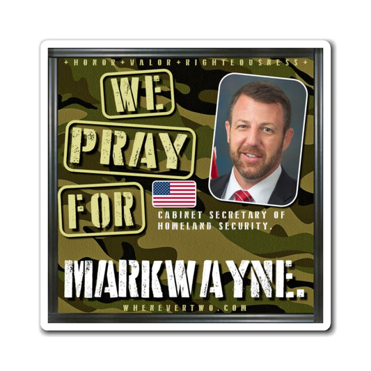 Markwayne Mullin - Executive Cabinet Secretary of Homeland Security - The Man Cave Magnet - 3'' - [249]