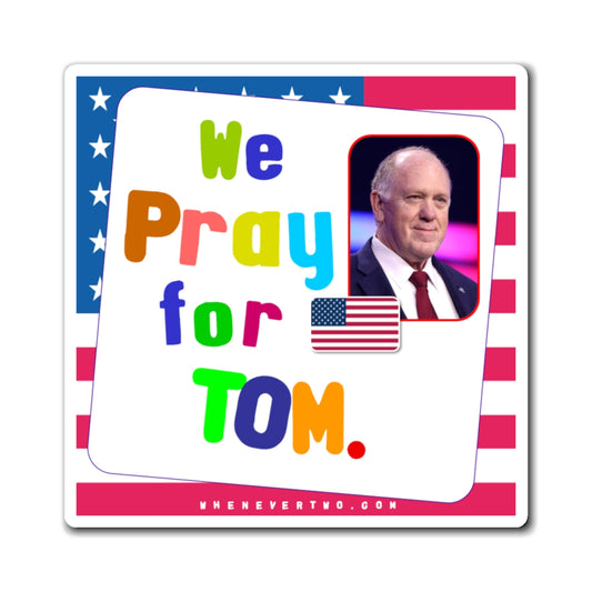 Tom Homan - Executive Cabinet Border Tzar - Noah's Rainbow Magnet - 3'' - [113]