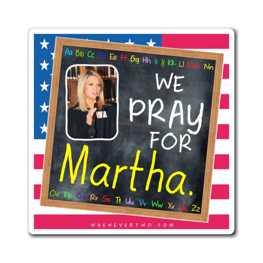 Martha MacCallum - We The People - The Blackboard Magnet - 3'' - [72]
