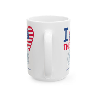 U.S. International Trade Commission - Major Agencies - I Love - Mug - 15 oz