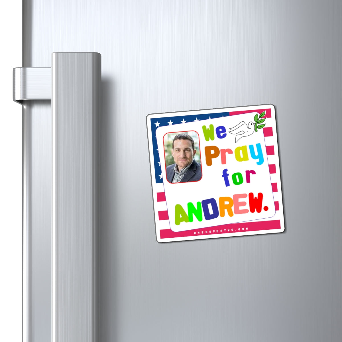 Andrew Huberman - We The People - Noah's Rainbow Magnet - 3'' - [2]